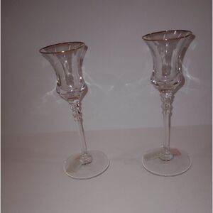 🆕🕯️ Mikasa Sonata Candlesticks Gold